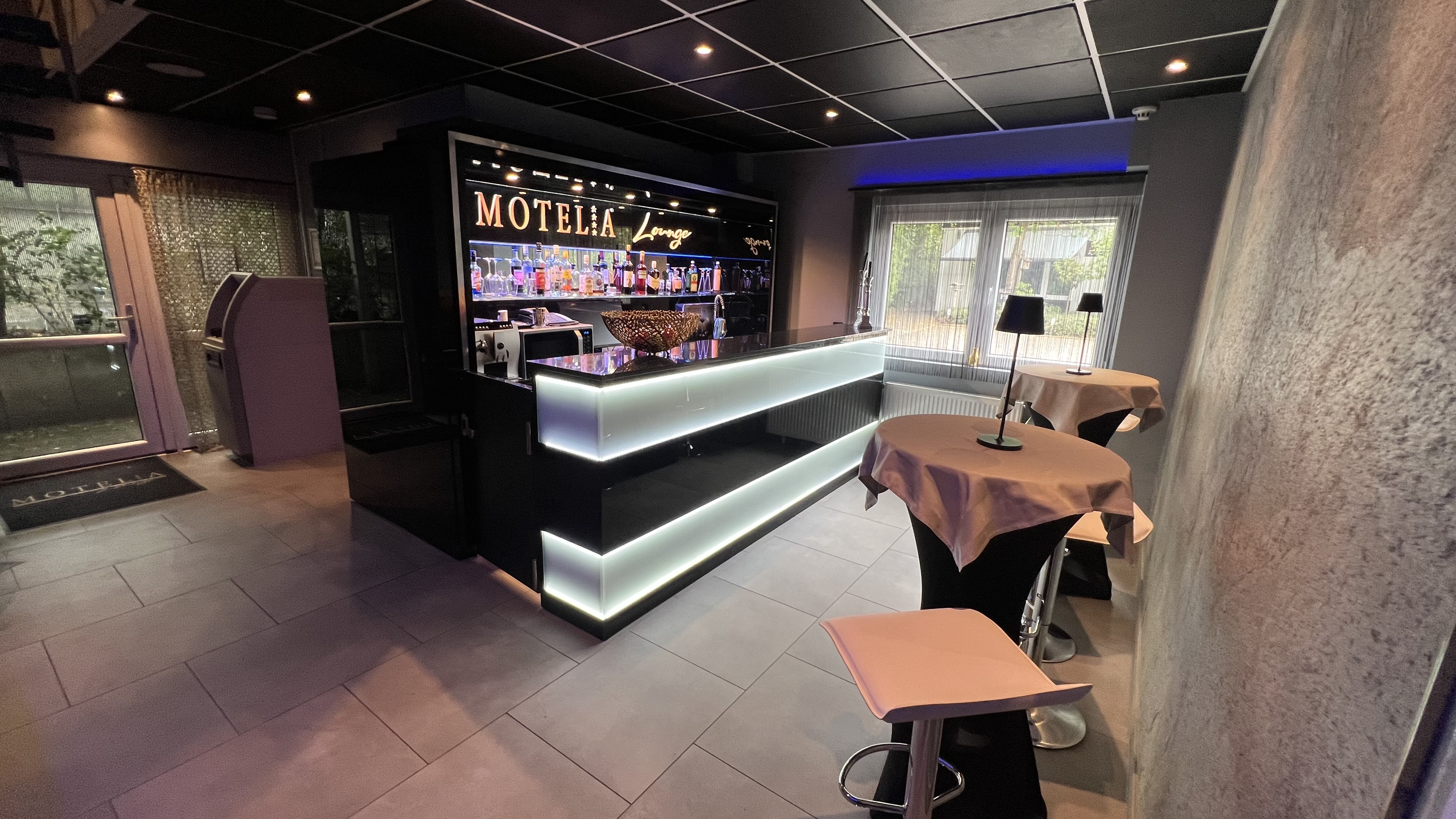 Barbereich der Motel A Lounge